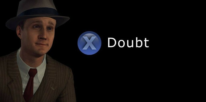 "Press X to Doubt" meme, there's a guy from the game LA Noir I think, with sheepish smile